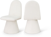 869Cream-C Double Chair