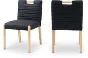 11026Black-SC Double Chair