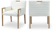 11026Cream-AC Double Chair