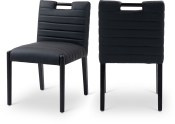 11027Black-SC Double Chair