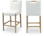 11028Cream-C Double Chair