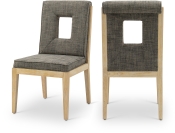 11045Grey-SC Double Chair