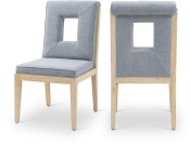 11045LtBlu-SC Double Chair