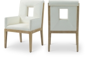 11046Cream-AC Double Chair