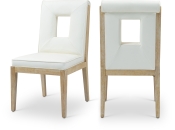 11046Cream-SC Double Chair