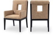 11047Cognac-AC Double Chair