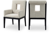 11047Cream-AC Double Chair
