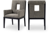 11047Grey-AC Double Chair
