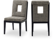 11047Grey-SC Double Chair