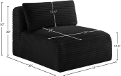 641Black-Armless Dim