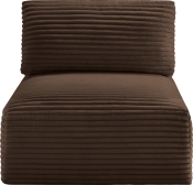 641Brown-Armless alternate view 2