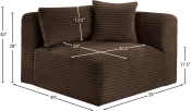 641Brown-Corner Dim