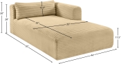 641Camel-Chaise Dim