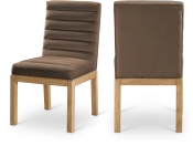 901Brown-C Double Chair