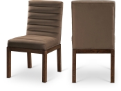 903Brown-C Double Chair