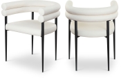509Cream-C Double Chair