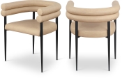 509Tan-C Double Chair