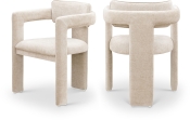 11084Beige-C Double Chair