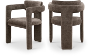 11084Brown-C Double Chair