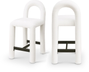 11062Cream-C Double Chair