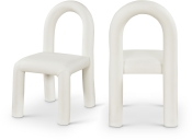 11063Cream-C Double Chair