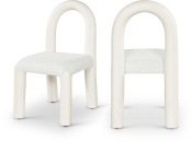 11065Cream-C Double Chair