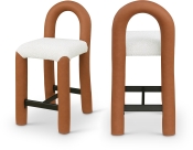 11066Cognac-C Double Chair