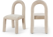 11061Beige-C Double Chair