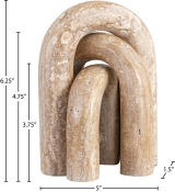 ACC124-Travertine Dim
