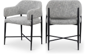 974Grey-C Double Chair