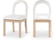 11007Cream-C Double Chair