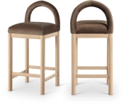 11034Brown-C Double Chair