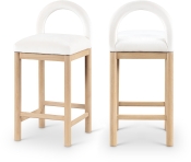 11034Cream-C Double Chair