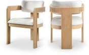 11091Cream-C Double Chair
