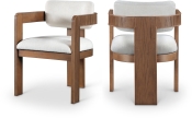 11093Cream-C Double Chair