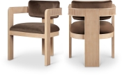 11094Brown-C Double Chair