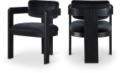 11095Black-C Double Chair