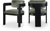 11095Green-C Double Chair