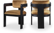 11095Saddle-C Double Chair