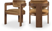11096Saddle-C Double Chair