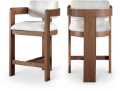 11076Cream-C Double Chair