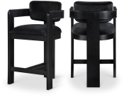 11078Black-C Double Chair