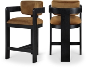 11078Saddle-C Double Chair
