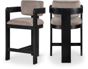 11078Taupe-C Double Chair