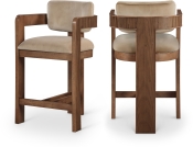 11079Beige-C Double Chair