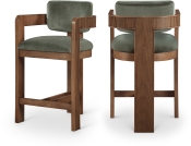 11079Green-C Double Chair