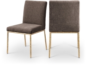 11002Brown-SC Double Chair