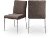11003Brown-SC Double Chair