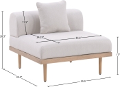 55036Beige-Armless Dim