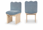 11067LtBlu-C Double Chair